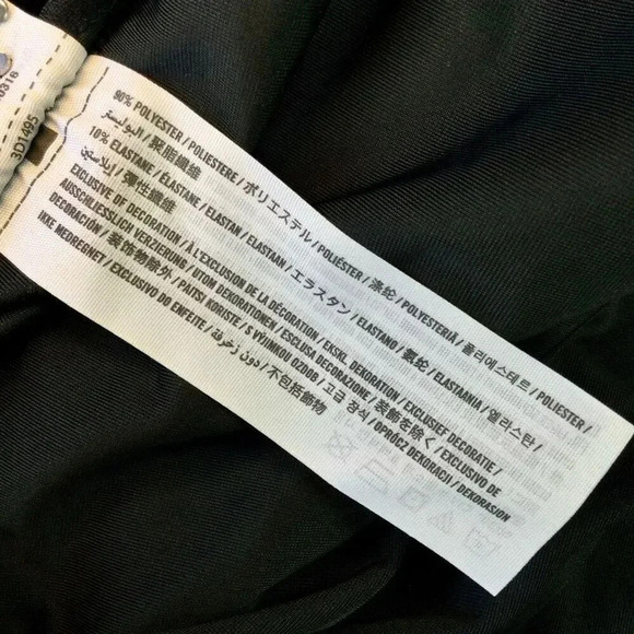 Hollister Womens Black Velvet Pull-On Stretch Overlapped Mini Skirt Size Small - Picture 7 of 10